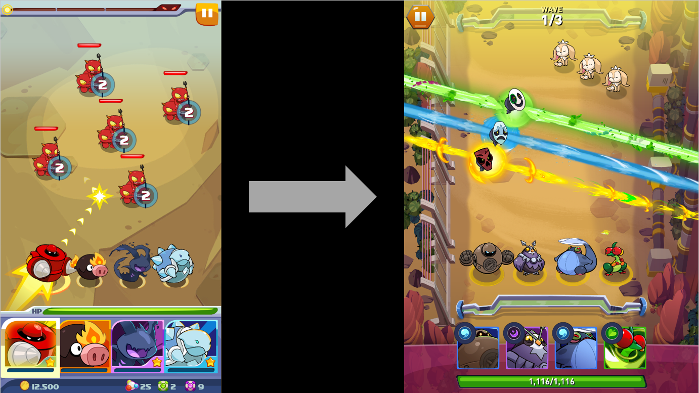 Pet Monsters — prototype to production (gameplay)