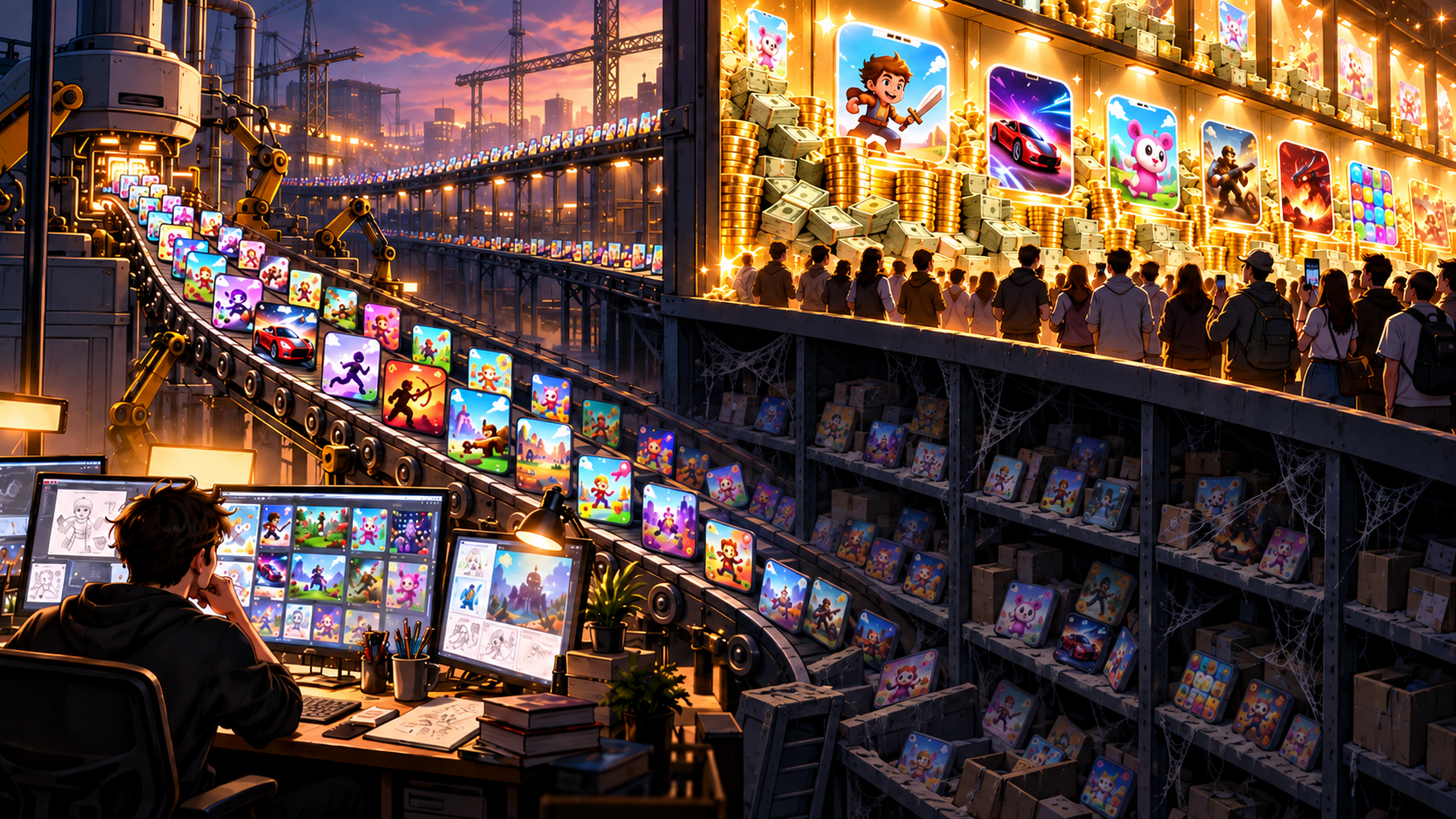 AI Game Factories Will Not Work