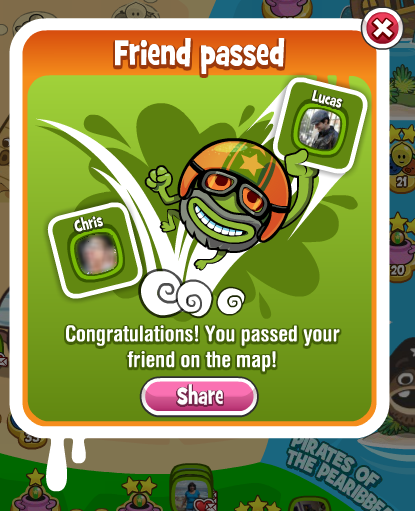 Papa Pear: Passed a Friend